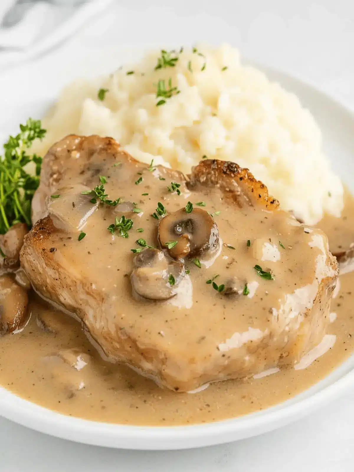 Savory Crock Pot Cream of Mushroom Pork Chops Delight 3 Crock Pot Cream of Mushroom Pork Chops