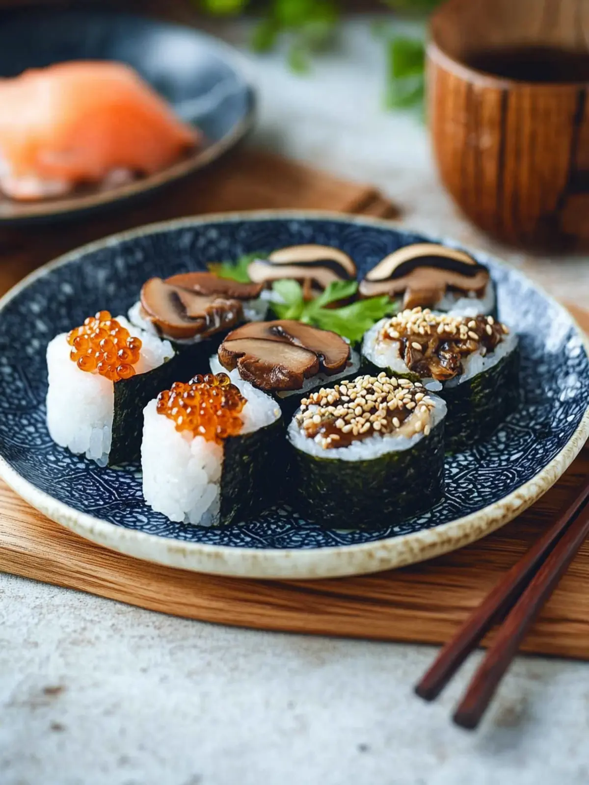 Delicious Shiitake Nigiri: Your New Favorite Vegetarian Sushi 4 Shiitake Nigiri and Vegetarian Sushi