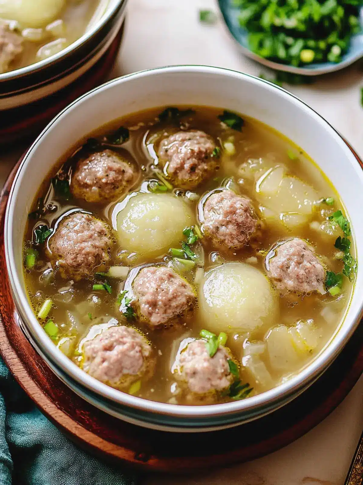 Comforting Winter Melon Soup with Meatballs for Cozy Nights 3 Winter melon soup with meatballs