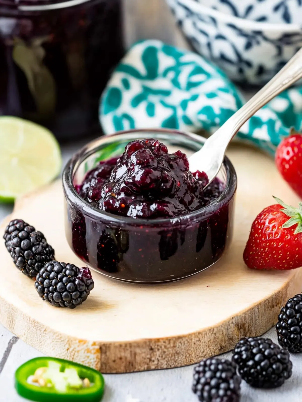 Sweet and Spicy Blackberry Jalapeno Jam You ll Love 2 Blackberry Jalapeno Jam