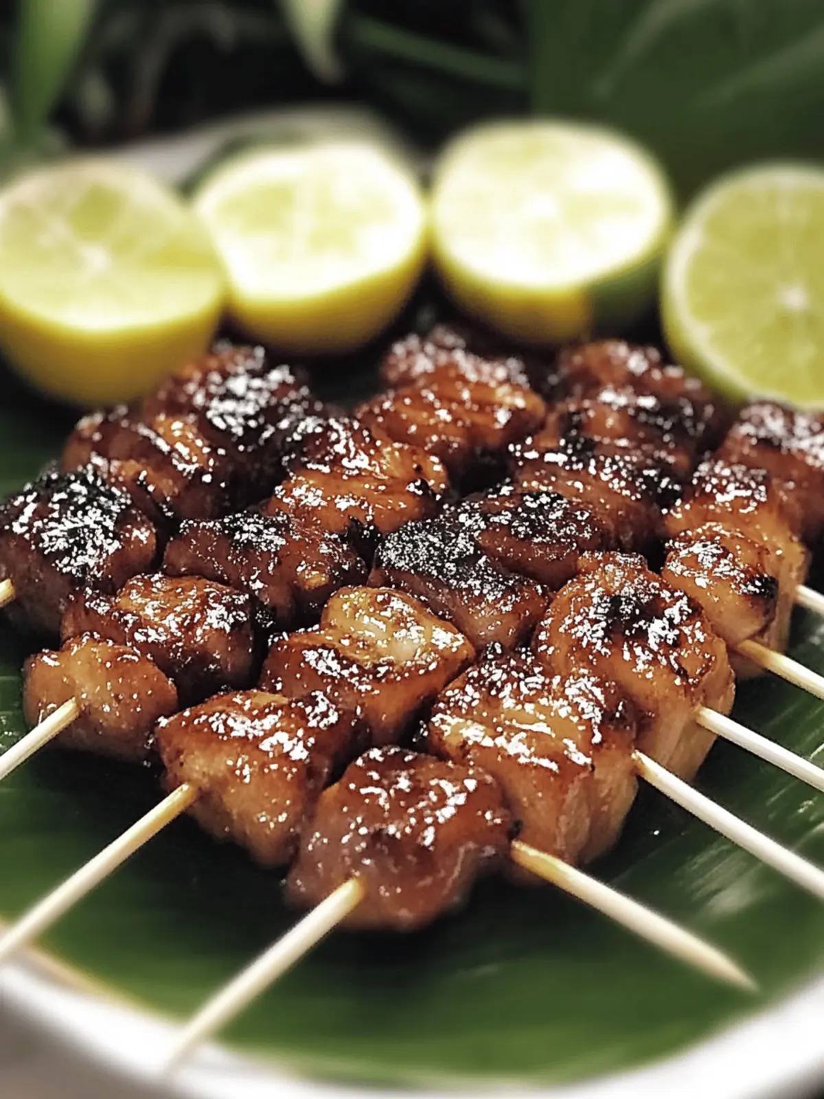 Savory Filipino Pork Barbecue Skewers for Unforgettable BBQs 4 Filipino Pork Barbecue Skewers