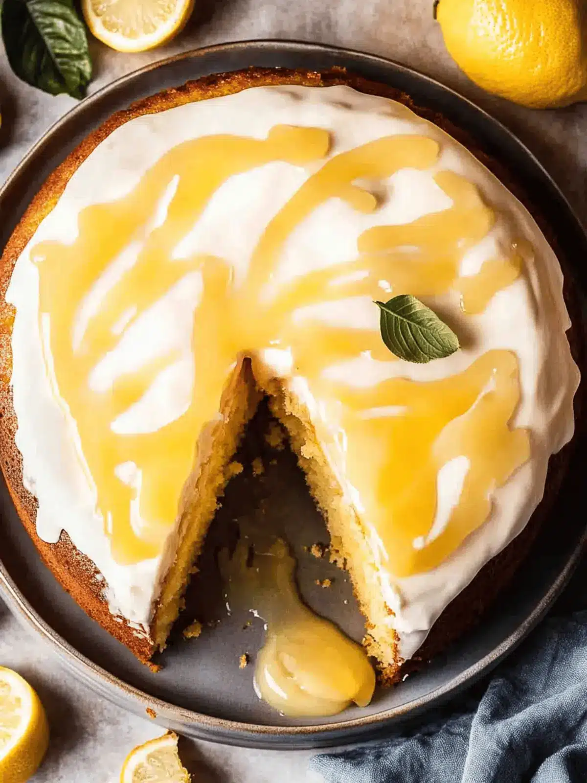 Zesty Lemon Curd Cake That'll Brighten Your Day 2 Lemon Curd Cake