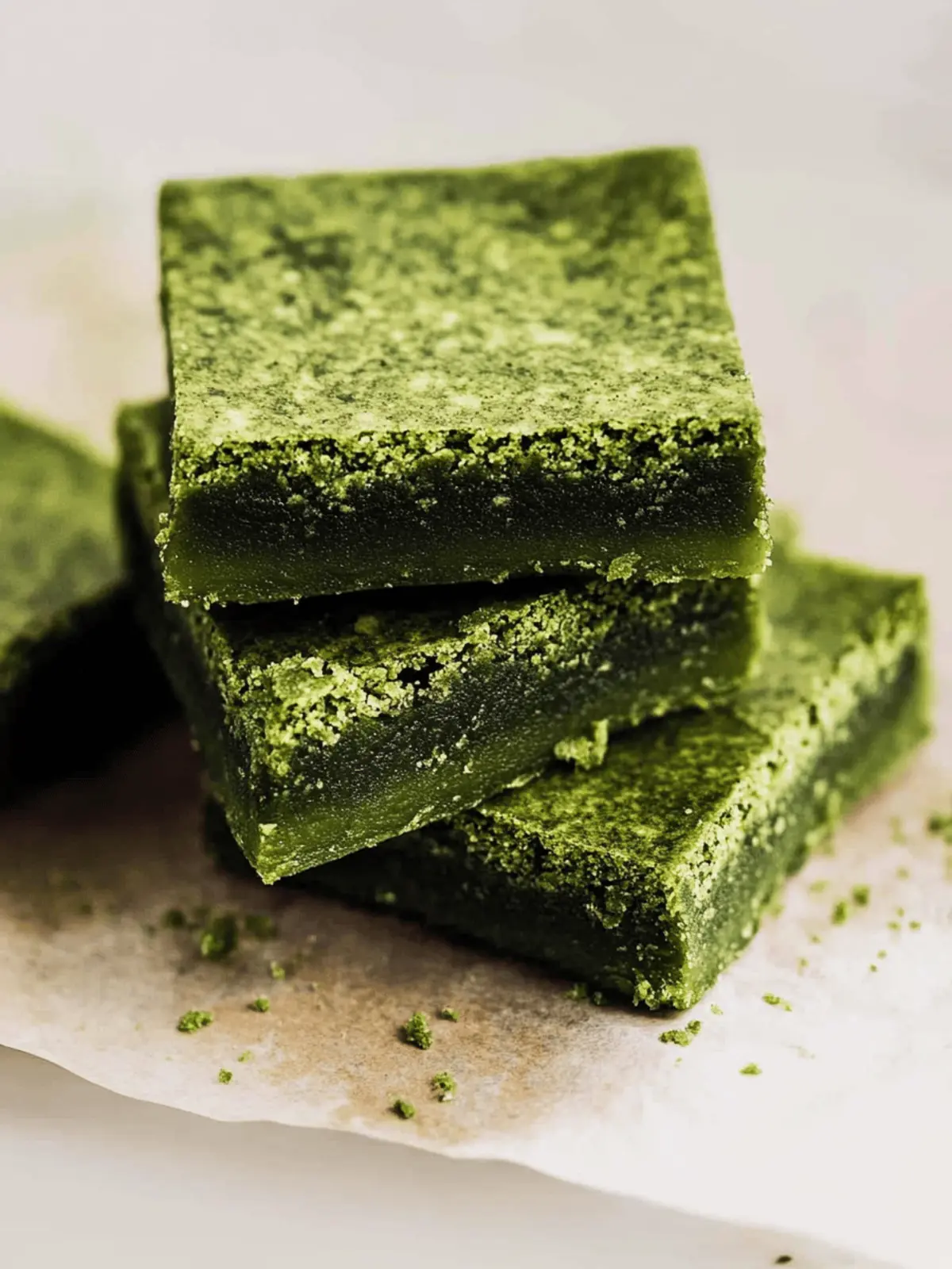 Irresistible Matcha Brownie Mochi That's Gluten-Free and Chewy 2 Matcha Brownie Mochi