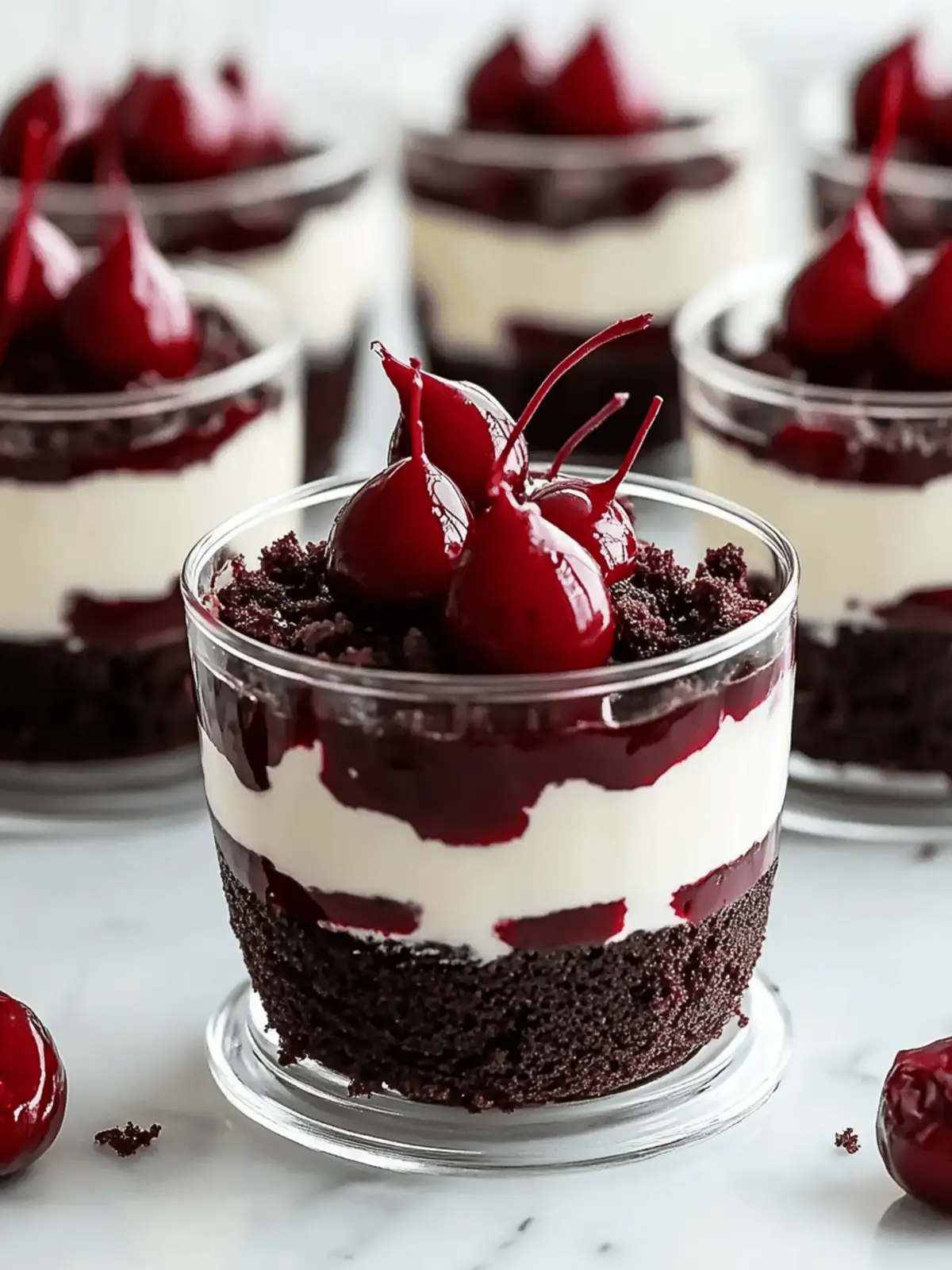 Irresistible Mini Black Forest Cake Cups You ll Love 4 Black Forest Cake