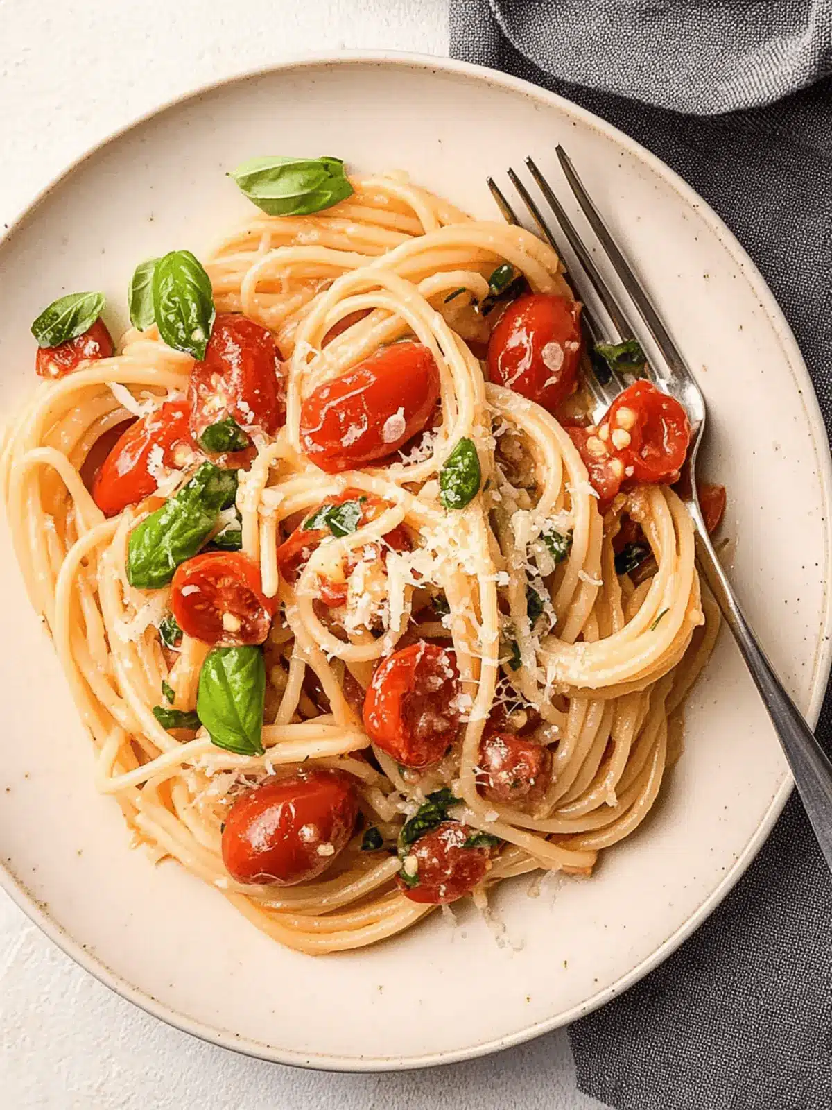Quick and Easy Tomato Basil Pasta for Busy Weeknights 2 Tomato Basil Pasta