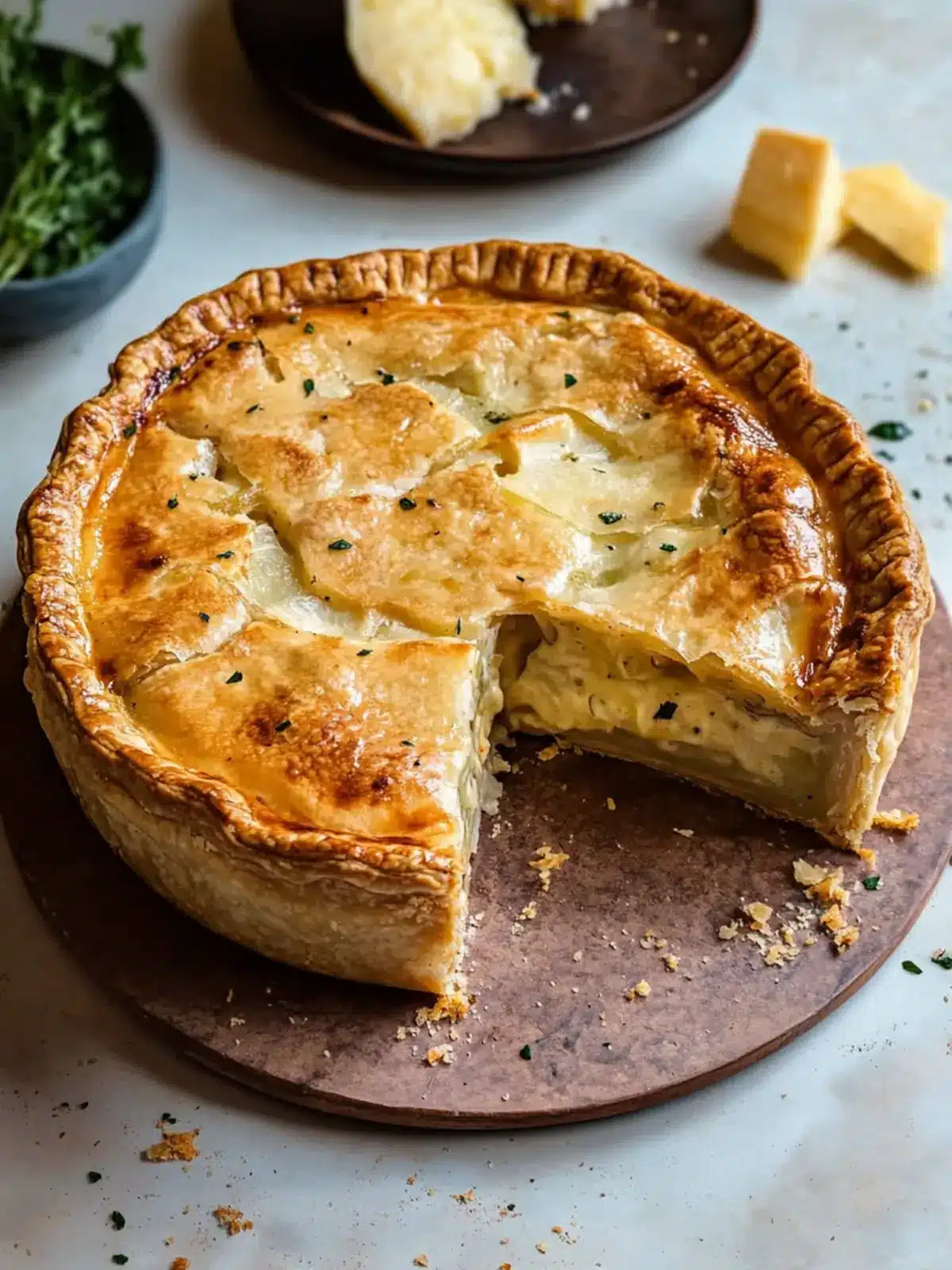 Savory Cheese And Onion Pie: A Cozy Comfort Food Delight 4 Cheese And Onion Pie