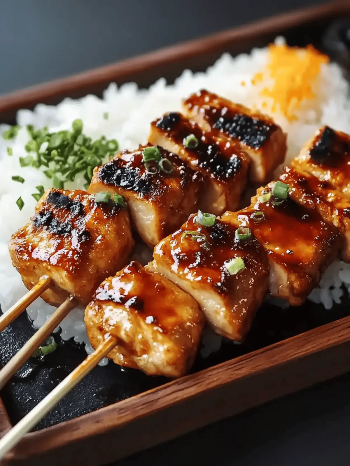 Savory Japanese Chicken Yakitori: Grill Perfect Skewers at Home 4 Japanese Chicken Yakitori