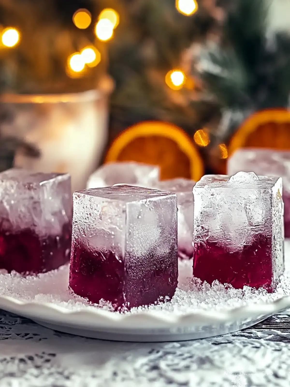 Chill Out with Festive Christmas Ice Cubes for Holiday Cheer 4 Christmas Ice Cubes