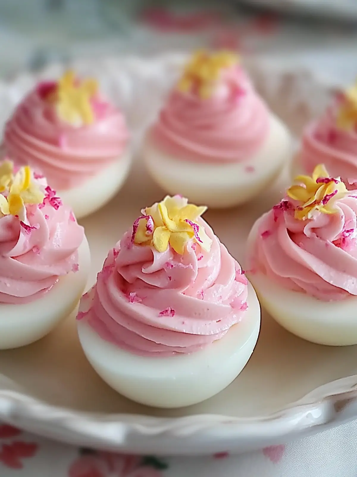 Pretty Pink Deviled Eggs That'll Wow Your Guests 3 Pretty Pink Deviled Eggs