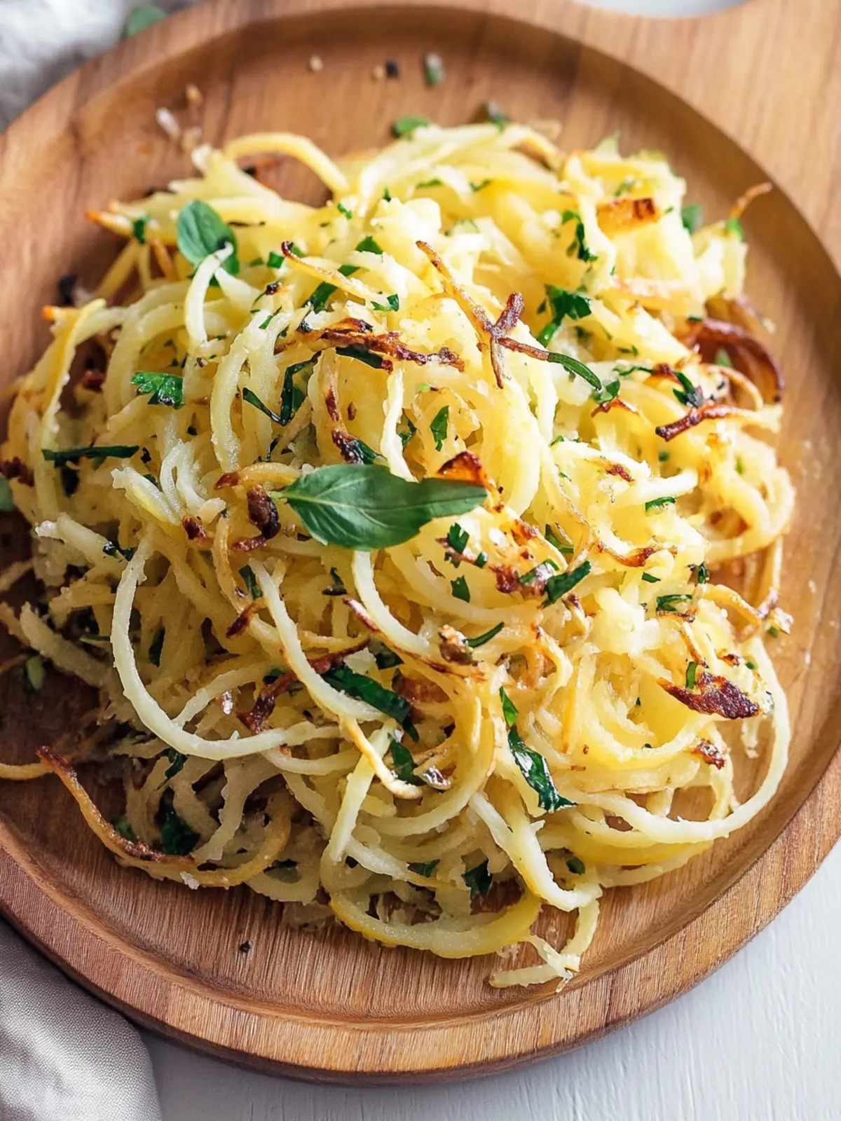 Crispy Spiralized Potatoes: A Fun Twist on Classic Comfort Food 4 Crispy Spiralized Potatoes