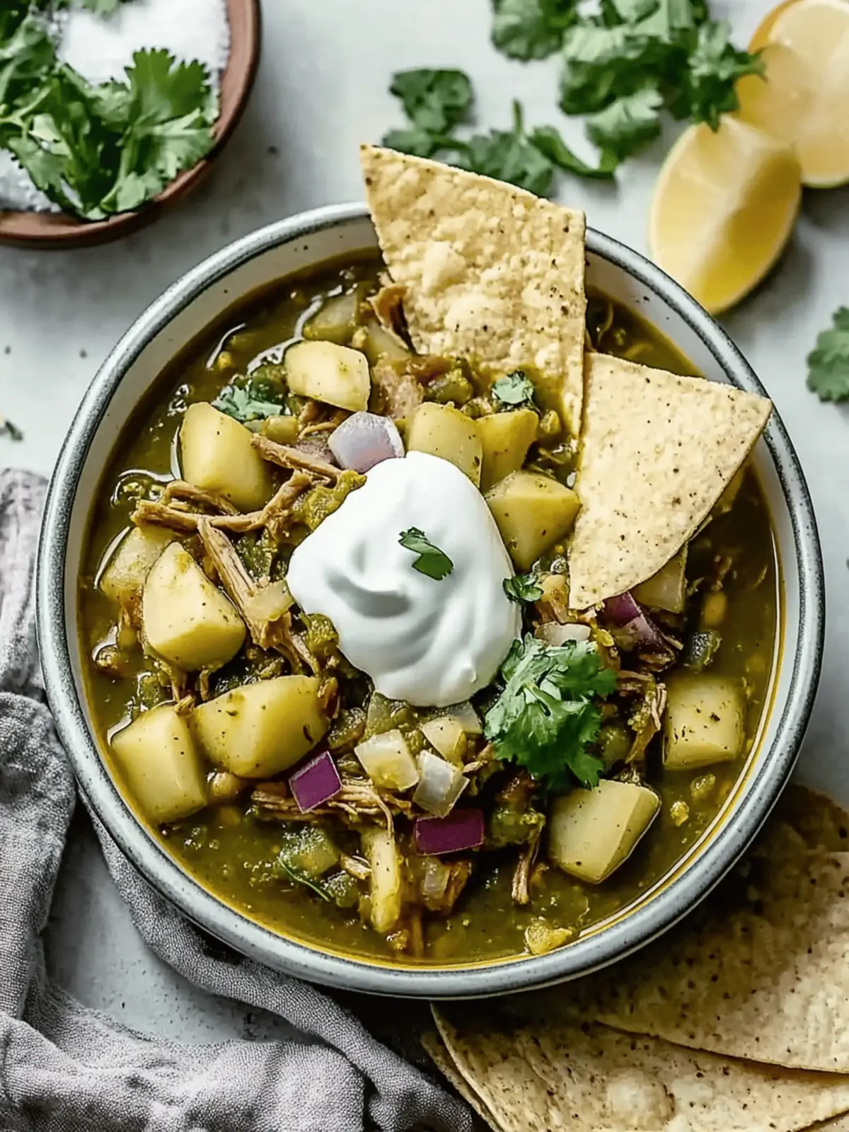 Savory Pork Shoulder Green Chili for Cozy Nights In 2 Pork Shoulder Green Chili