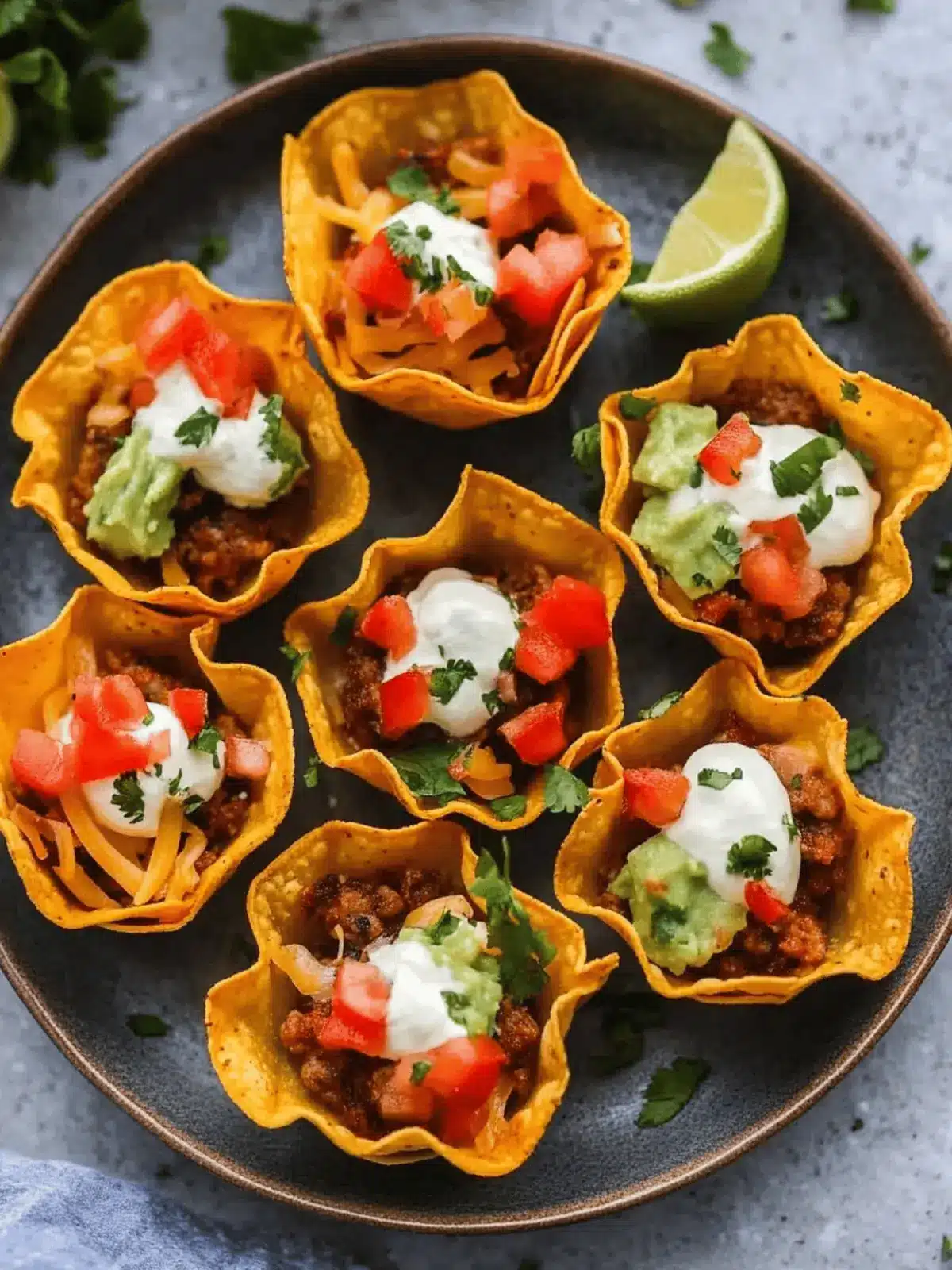 Easy Taco Cups: Irresistible Baked Delights for Game Day 3 Easy Taco Cups