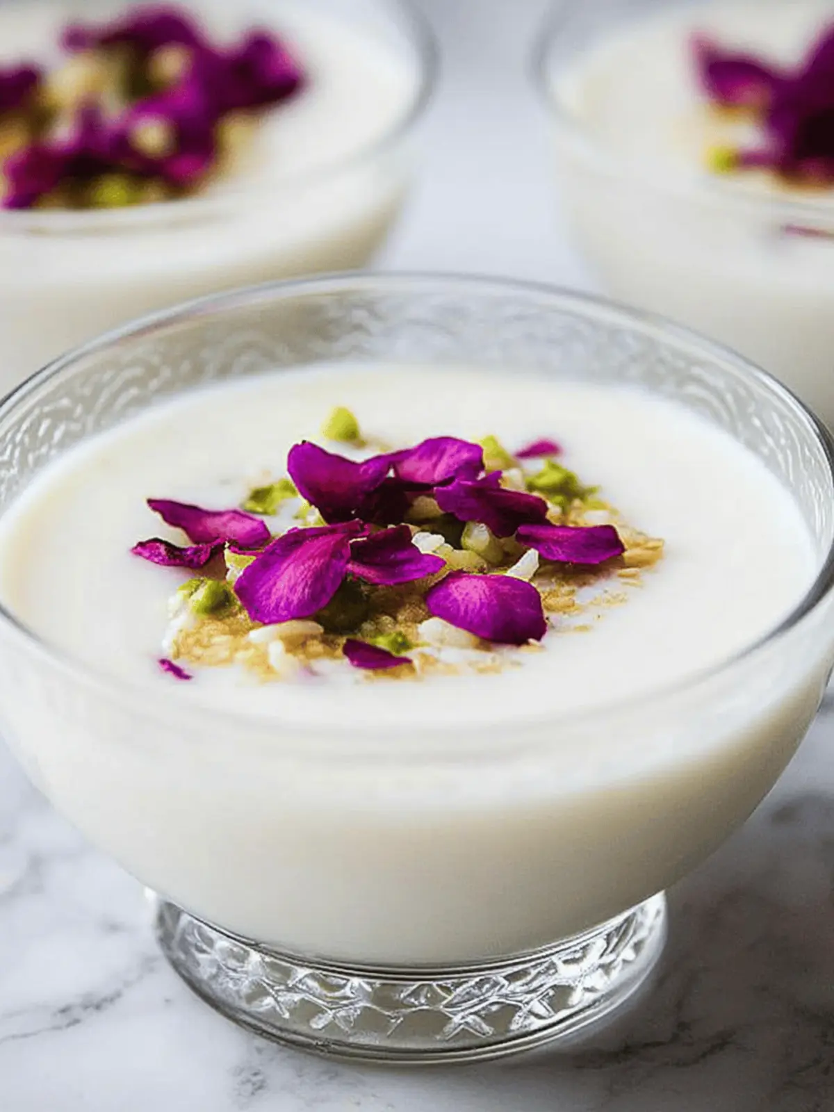 Creamy Fereni Recipe (Persian Rice Flour Pudding) in 30 Minutes 4 Fereni Recipe (Persian Rice Flour Pudding)