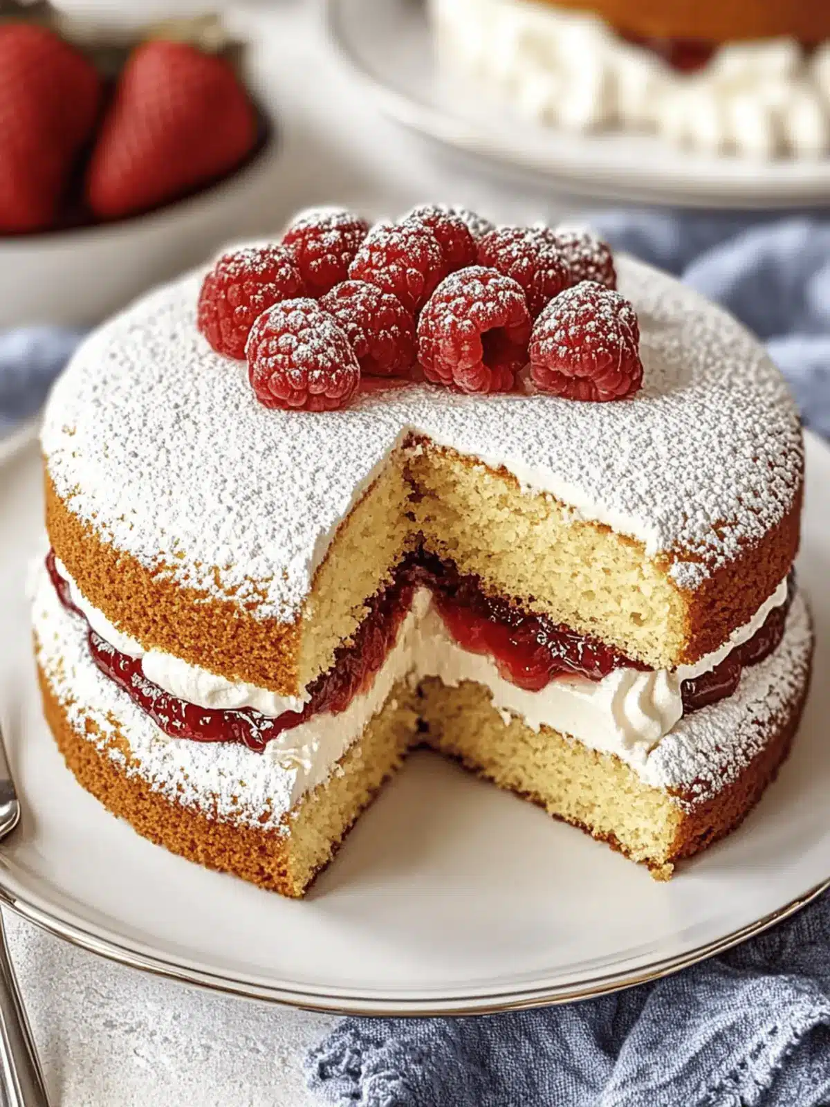 Classic Victoria Sponge Cake: Your New Favorite Afternoon Treat 4 Classic Victoria Sponge Cake