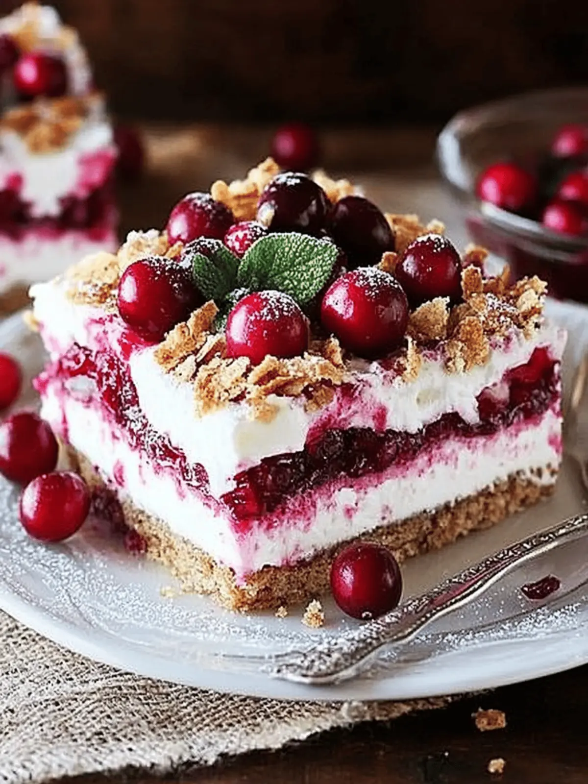 Delicious No-Bake Cranberry Yum Yum for Effortless Indulgence 4 No-Bake Cranberry Yum Yum