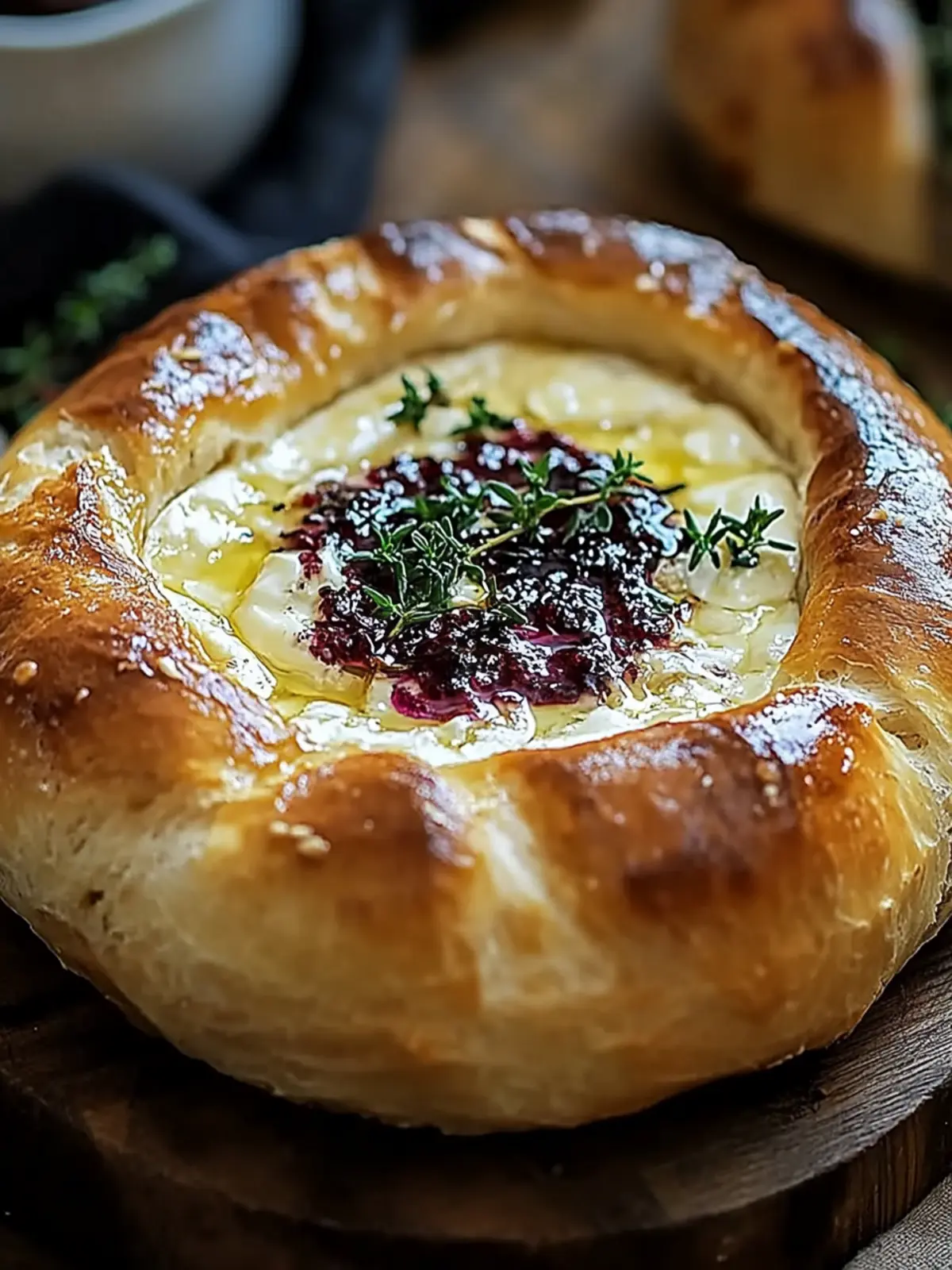 Baked Brie in Bread Bowl Recipe Your New Favorite Party Star! 2 Baked Brie in Bread Bowl