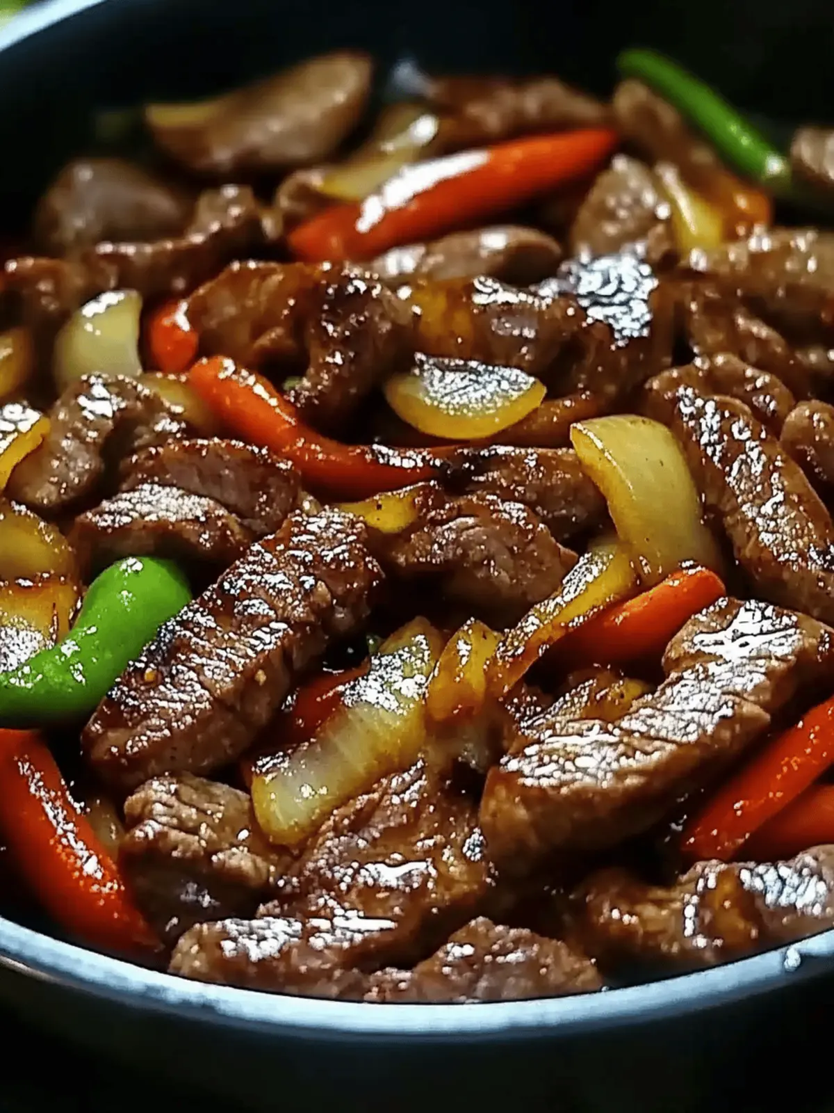 Sizzling Chinese Pepper Steak with Onions: A Home Cook's Delight 4 Sizzling Chinese Pepper Steak with Onions