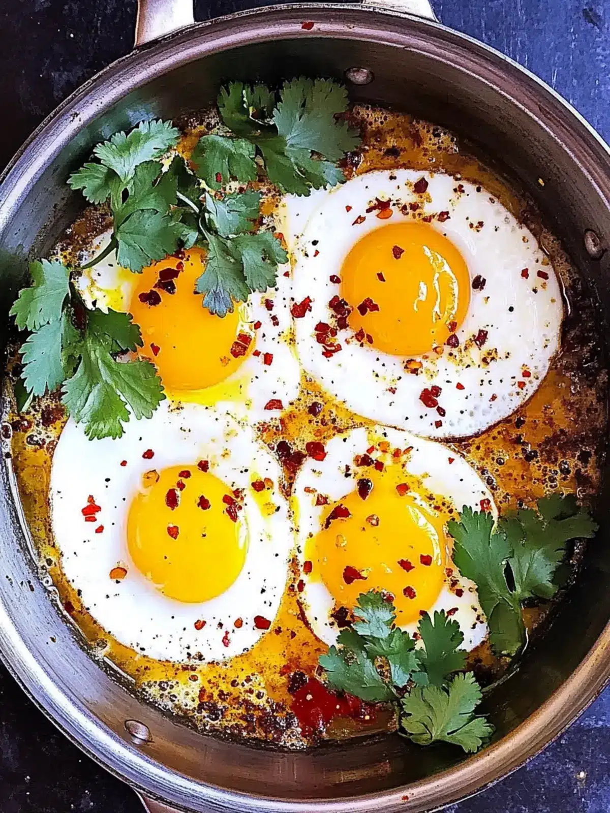 Sizzle into Breakfast with Chili Crisp Fried Eggs Delight 4 Chili Crisp Fried Eggs