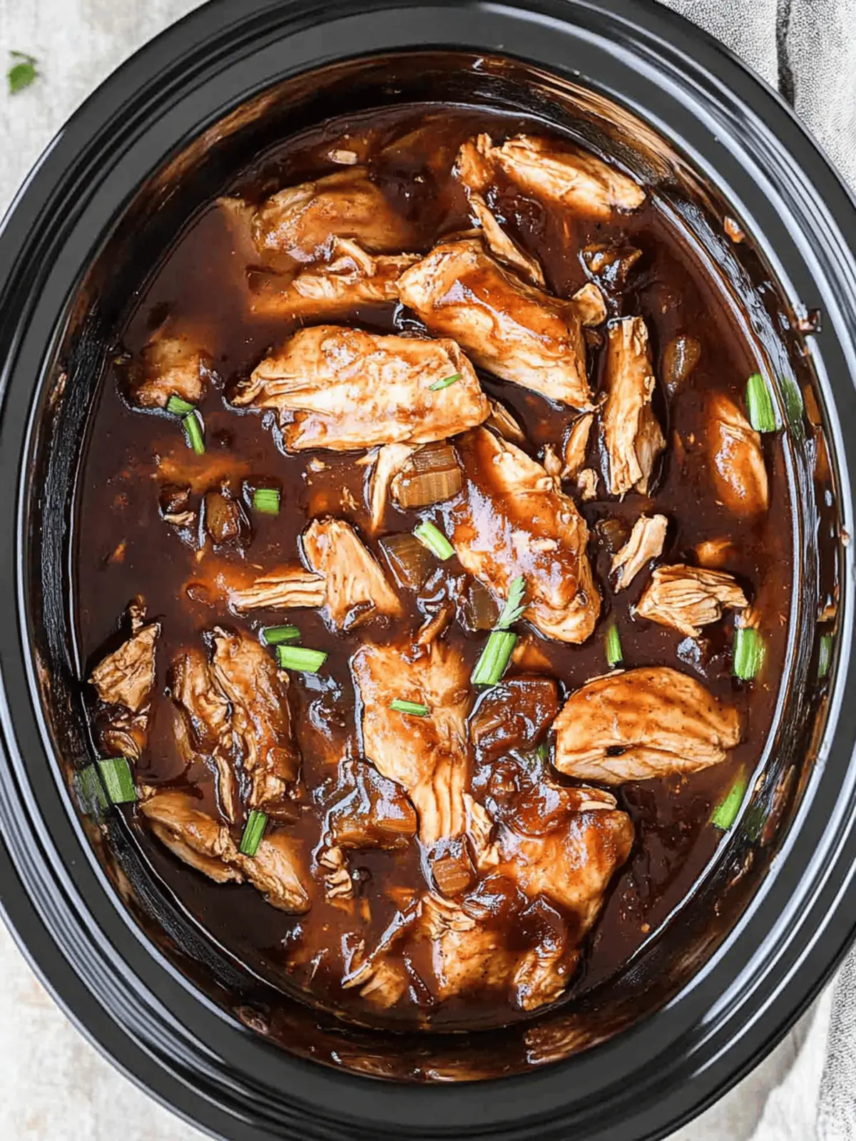 Savory Crock Pot Bourbon Chicken for Effortless Dinner Joy 8 Crock Pot Bourbon Chicken