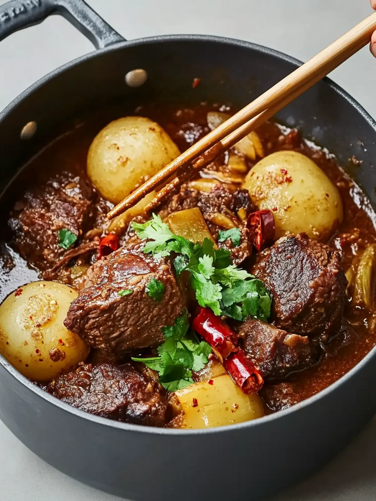 Savory Korean Style Pot Roast for Flavorful Comfort Food 4 Korean Style Pot Roast