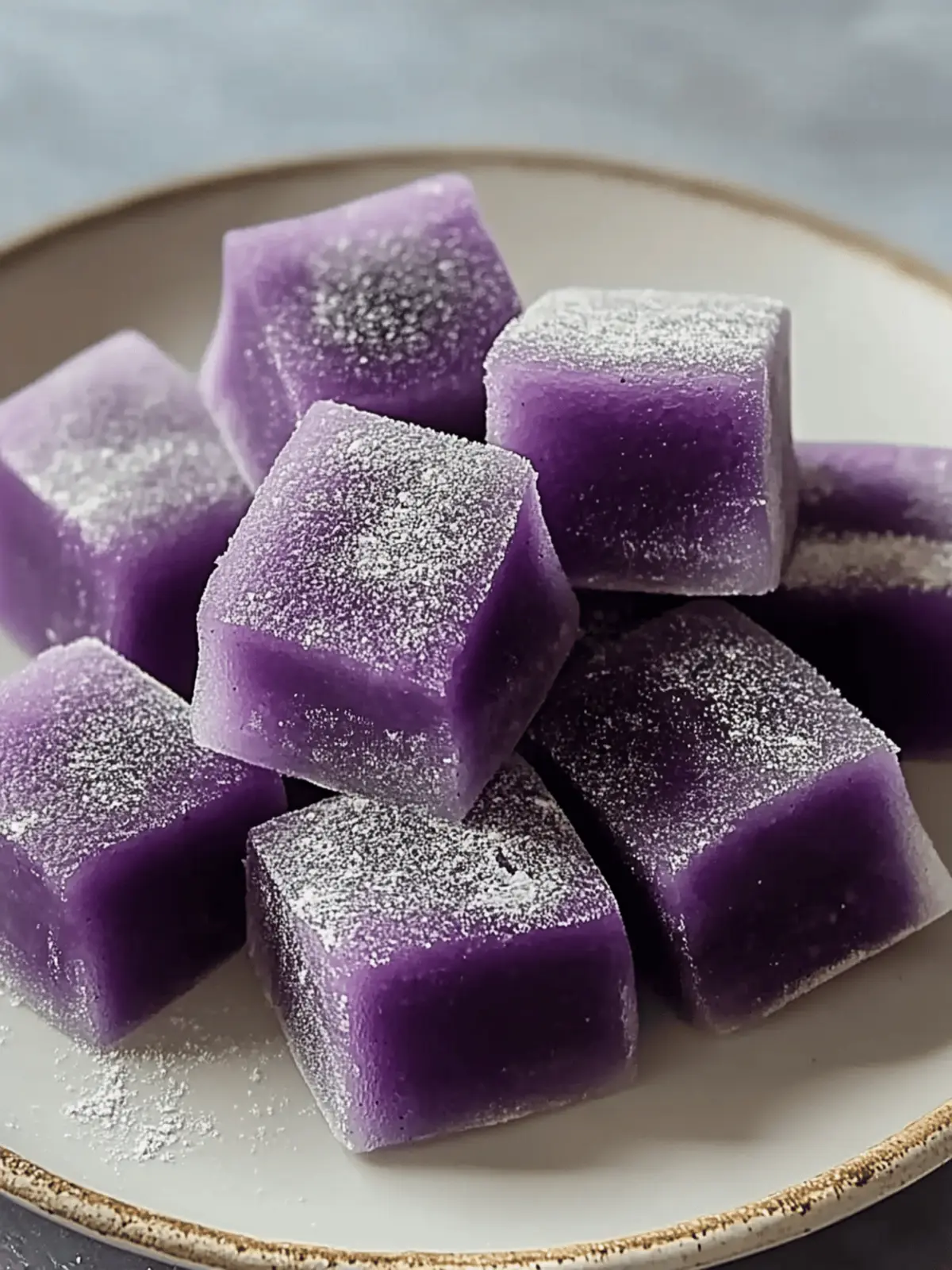 Hawaiian Butter Mochi with Ube: Chewy Bliss for Everyone 3 Hawaiian Butter Mochi with Ube: