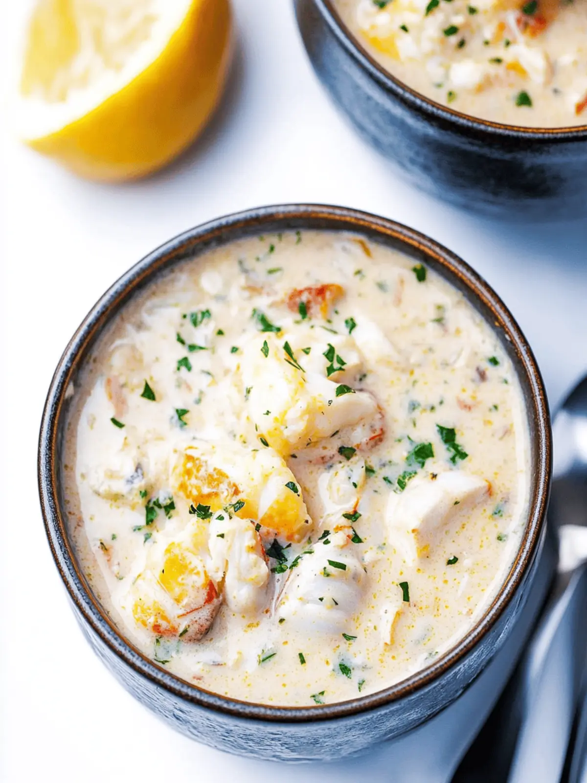 Indulge in Cozy Cream of Crab Soup for a Taste of Comfort 2 Cream of Crab Soup