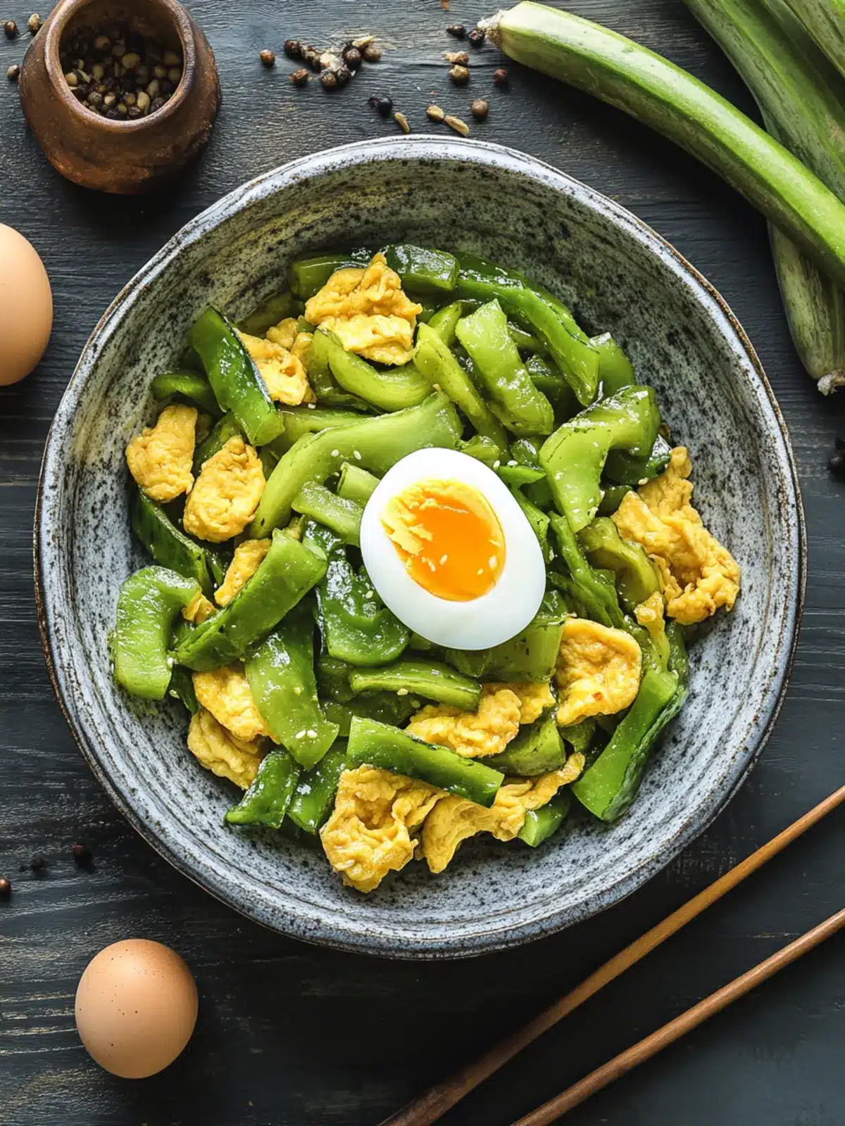 Bitter Melon and Eggs Stir Fry: A Flavor Powerhouse at Home 4 Bitter Melon and Eggs Stir Fry
