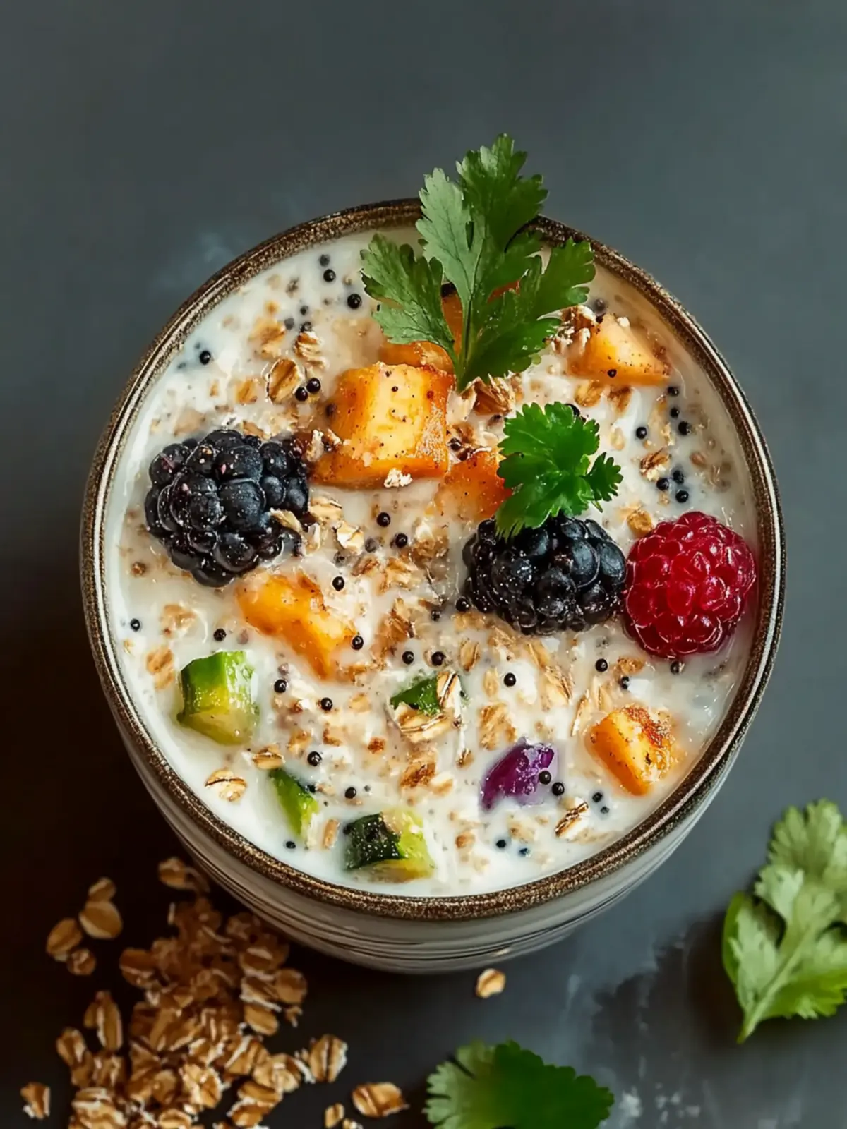 Delicious Indian Overnight Oats to Energize Your Mornings 4 Indian Overnight Oats