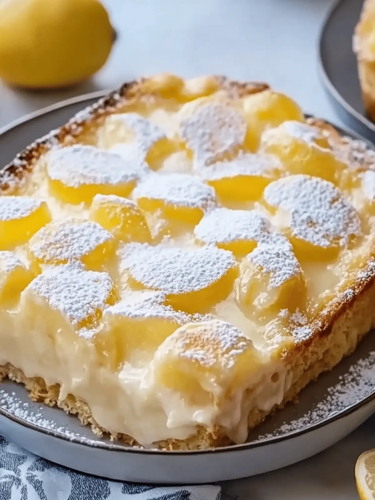 One-Bowl Lemon Dessert That Will Brighten Your Day 2 One-Bowl Lemon Dessert