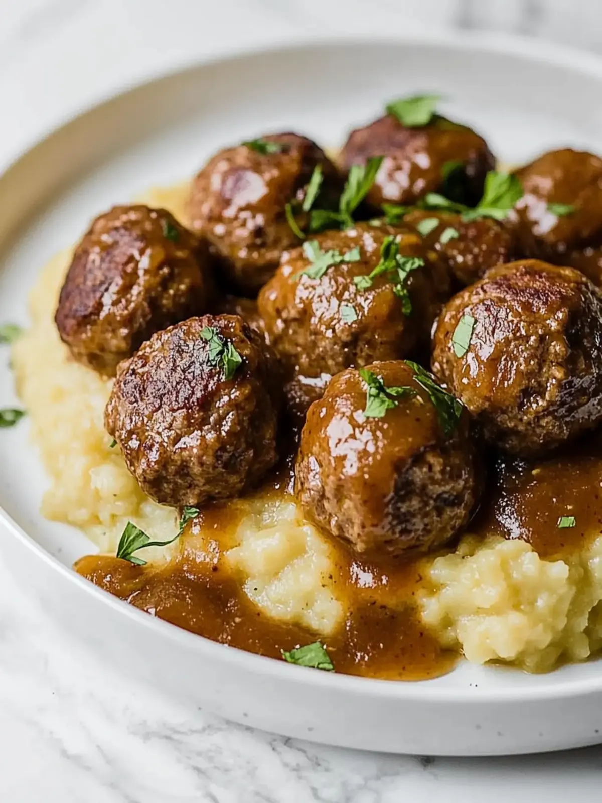 Irresistible Salisbury Steak Meatballs for Cozy Nights 3 Salisbury Steak Meatballs
