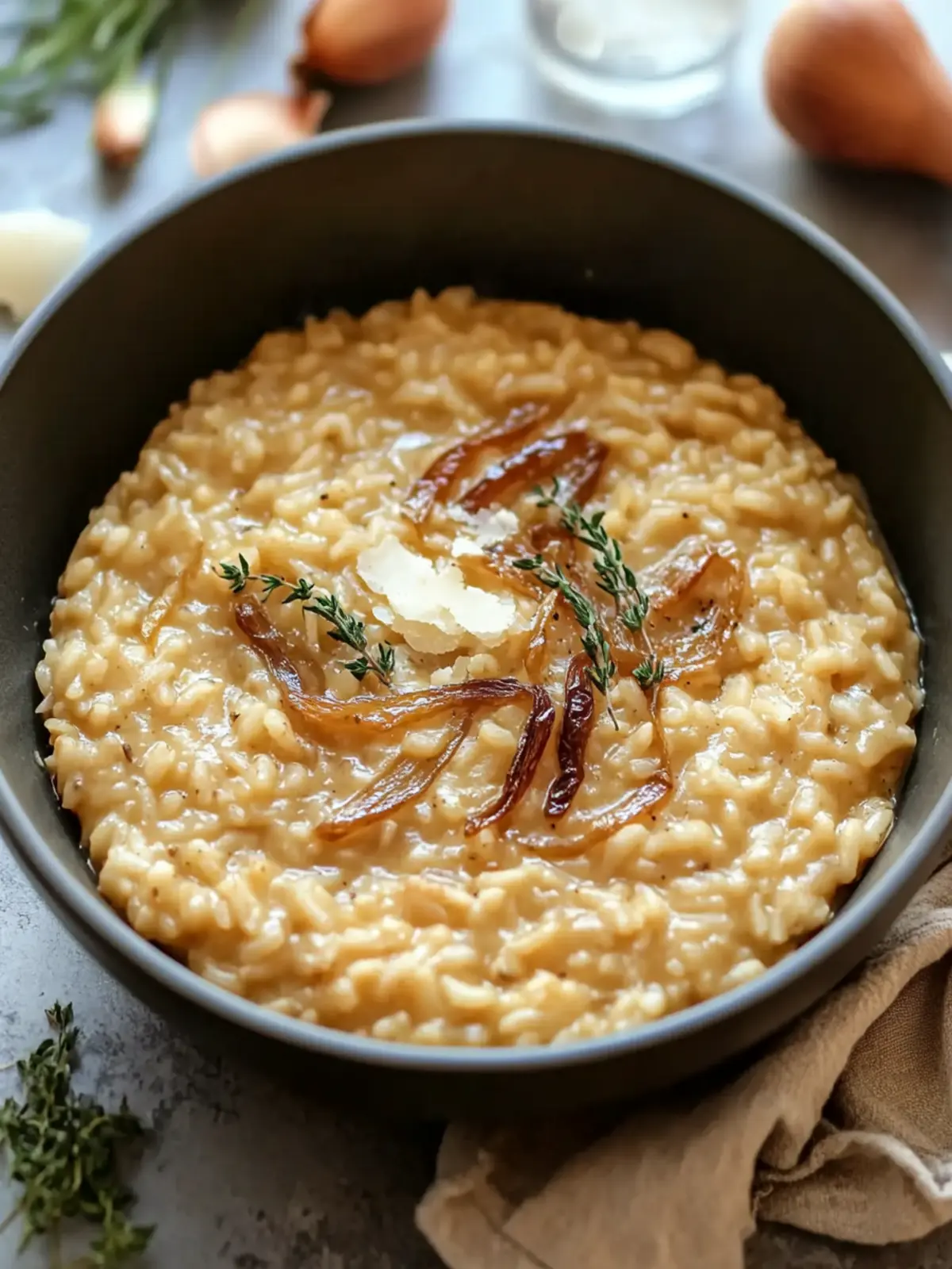 Creamy Caramelized Onion Risotto for Ultimate Comfort Food Bliss 3 Caramelized Onion Risotto