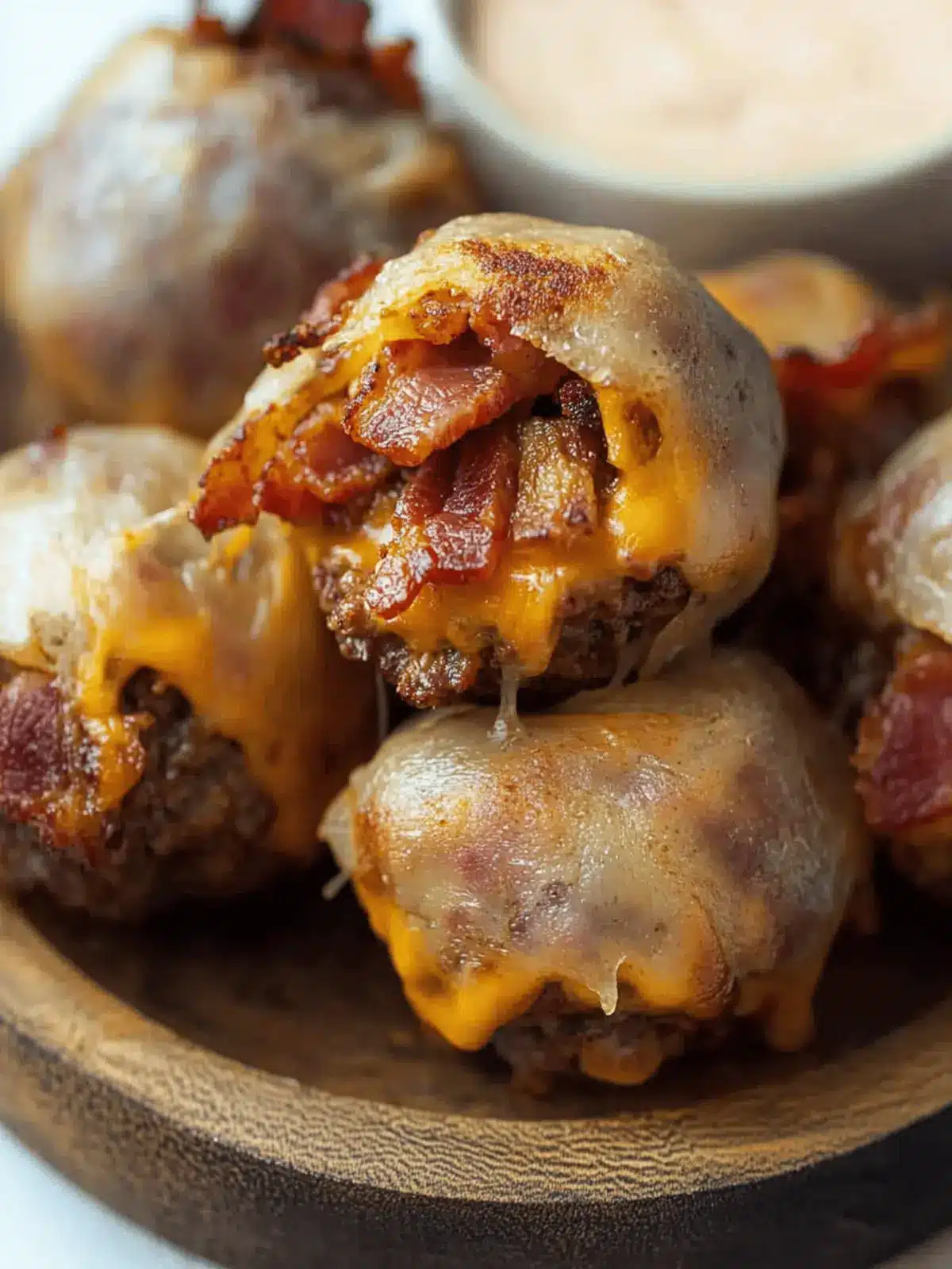 Melt-in-Your-Mouth Bacon Cheeseburger Bombs Recipe 2 Bacon Cheeseburger Bombs